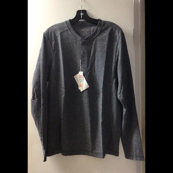 🌟Performance Waffle Knit Henley - Picture 5 of 9